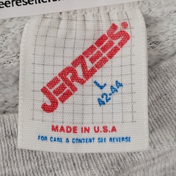 Vintage 80s University-of Oregon Sweatshirt Womens Large 21x23 Gray - Picture 4 of 7